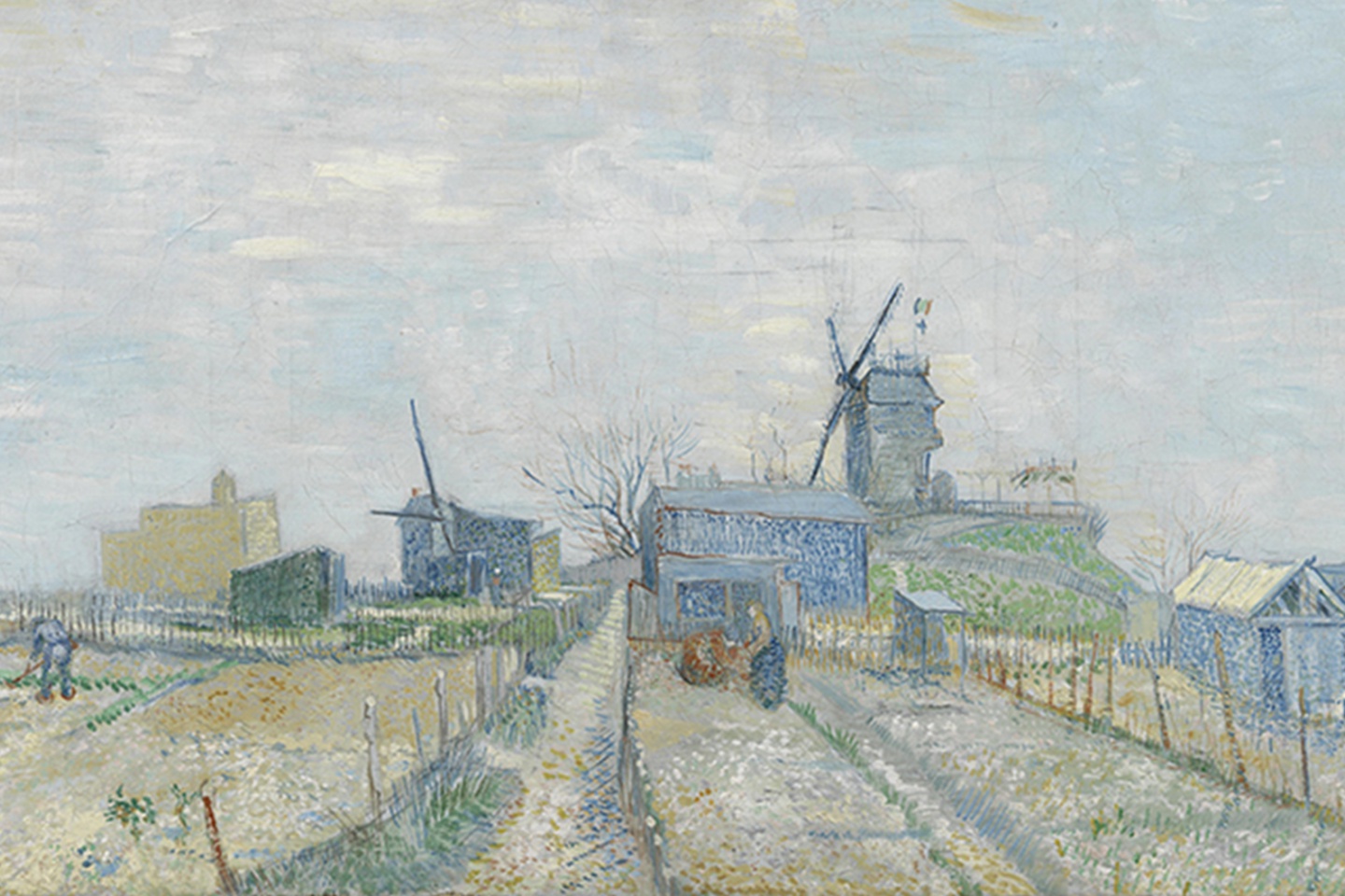 Van Gogh; Les Moulins de Montmartre