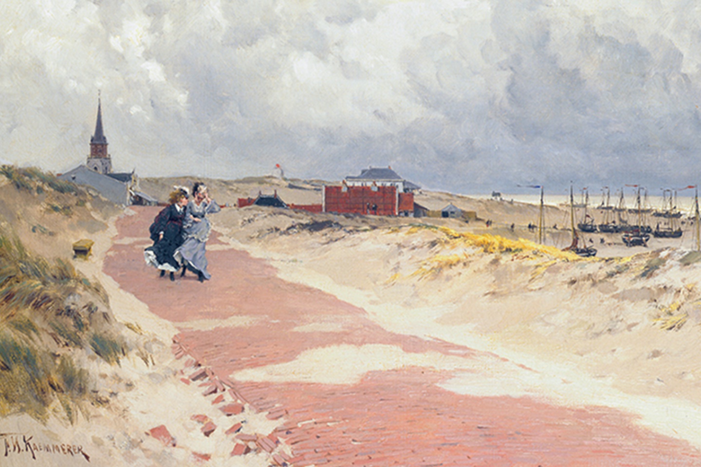 Frederik Kaemmerer, Vue de Scheveningue